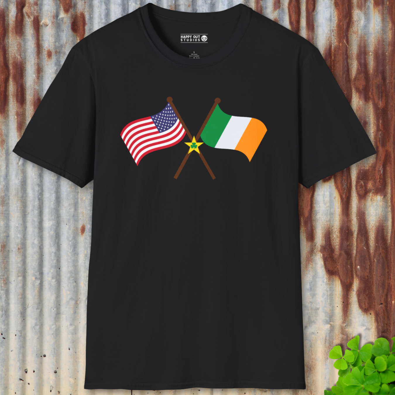 Irish American Flag Tee