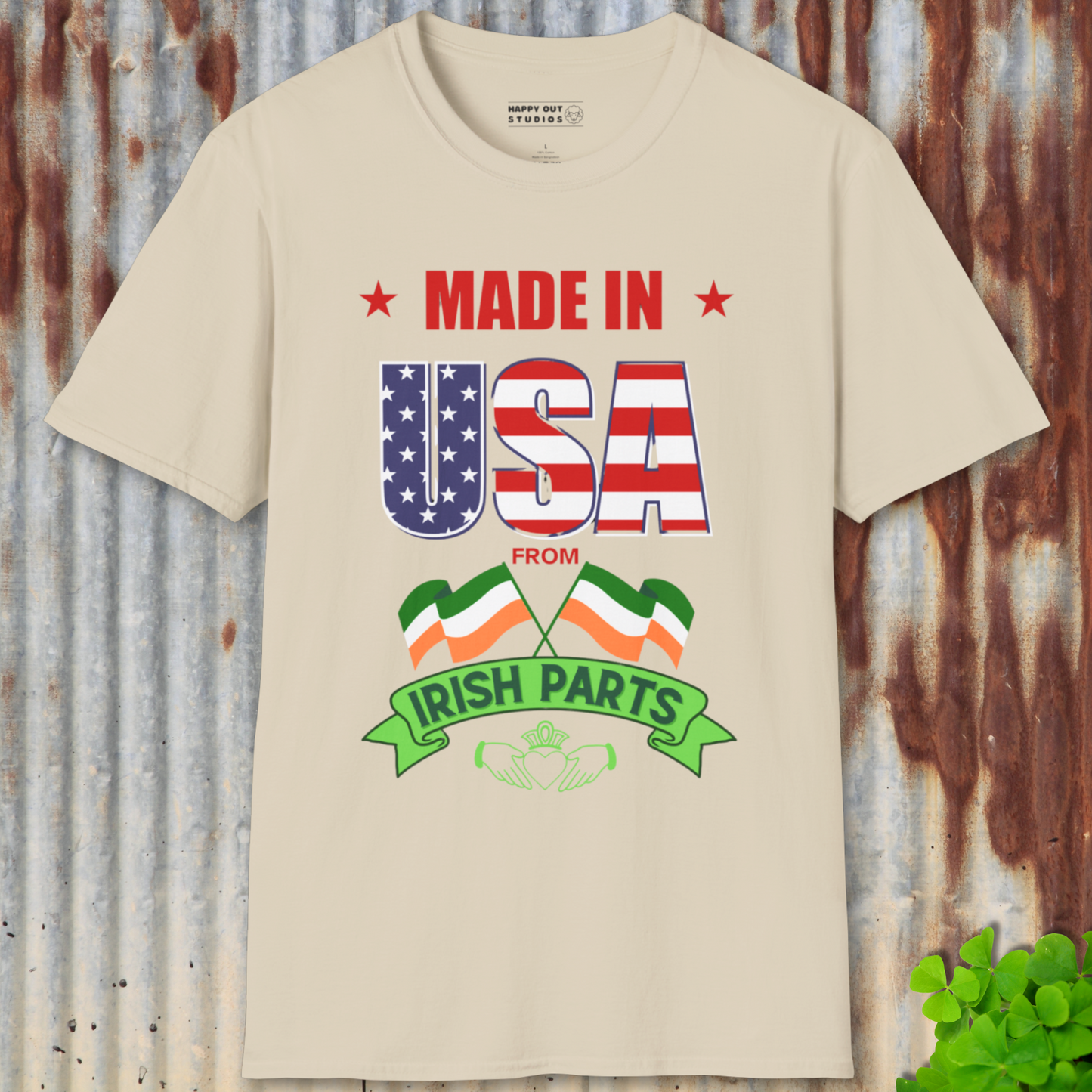 Made in USA from Irish Parts Tee