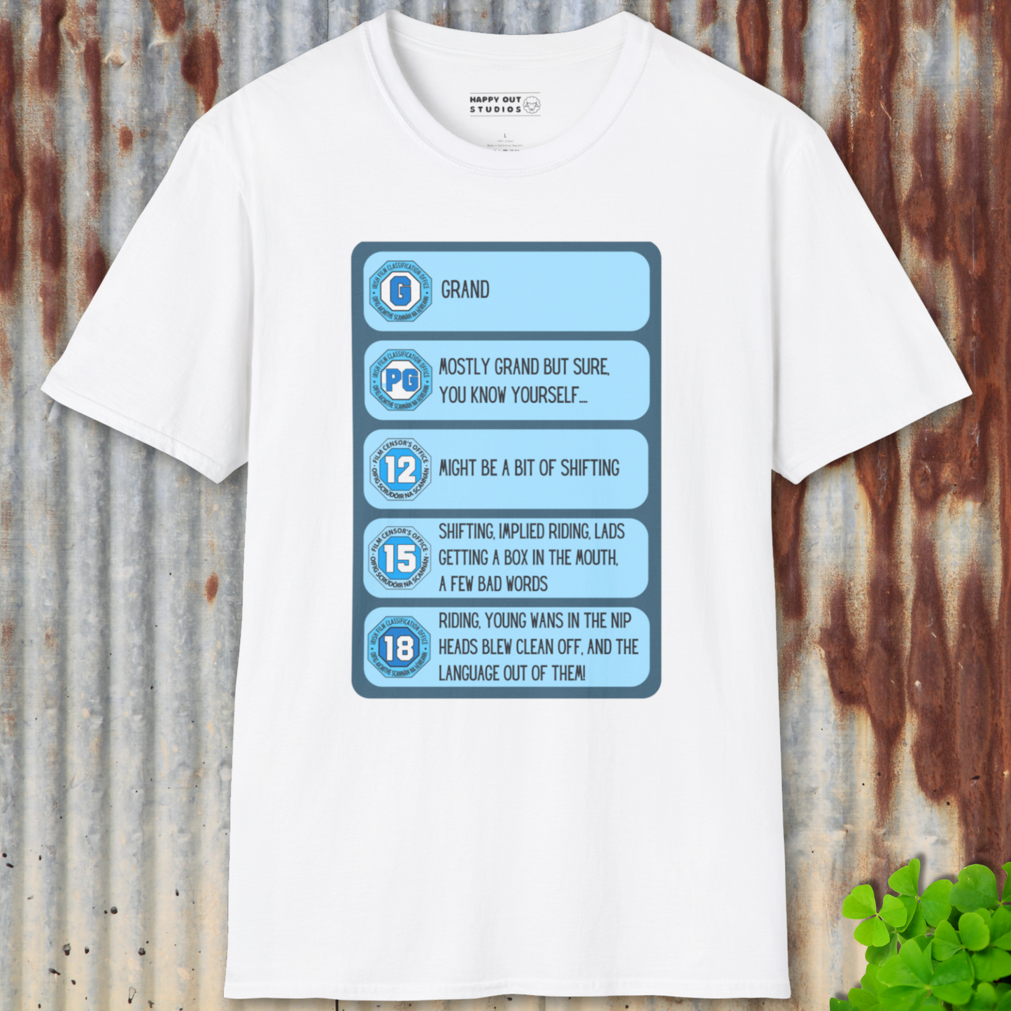Irish Film Classification Tee