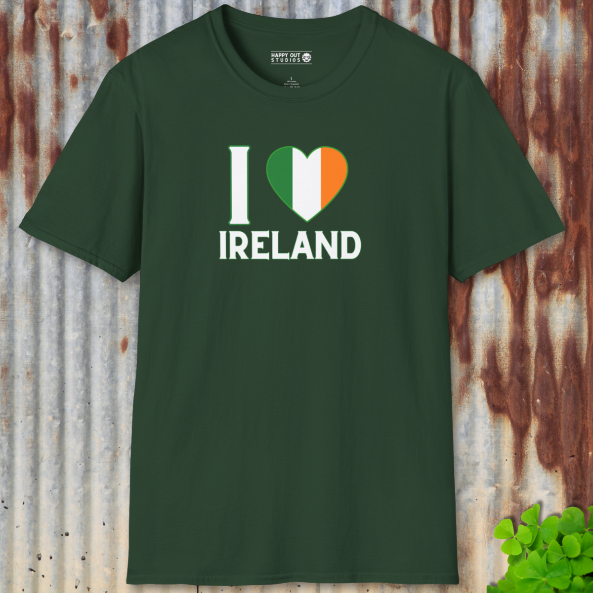I <3 Ireland Flag Tee