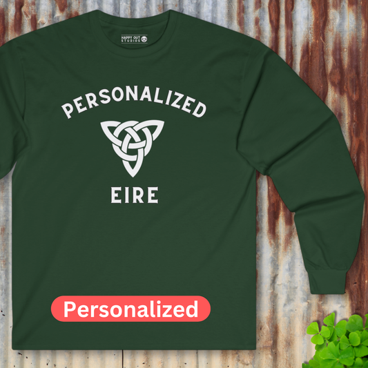 Personalized Eire Long Sleeve Tee