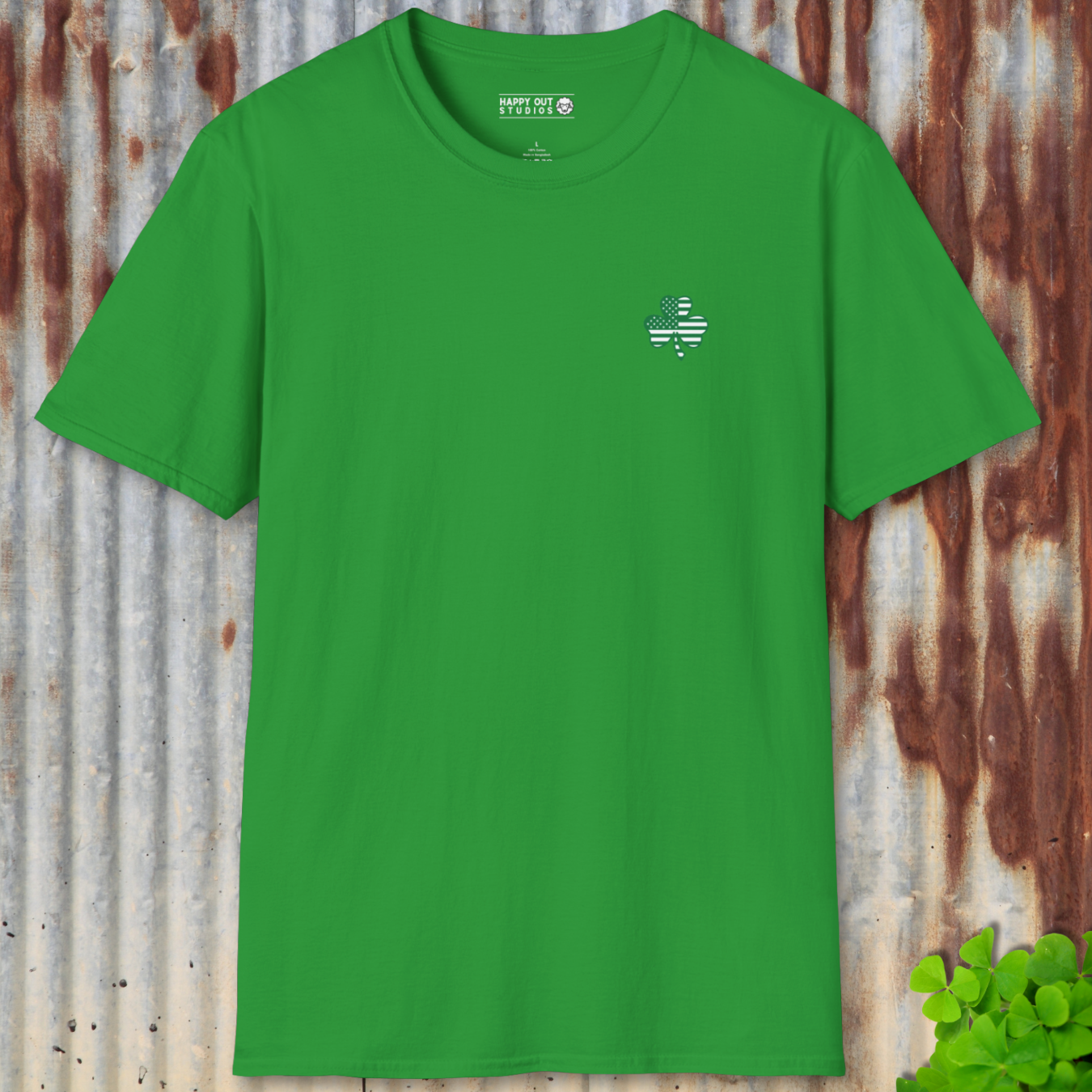 Irish American Shamrock Tee