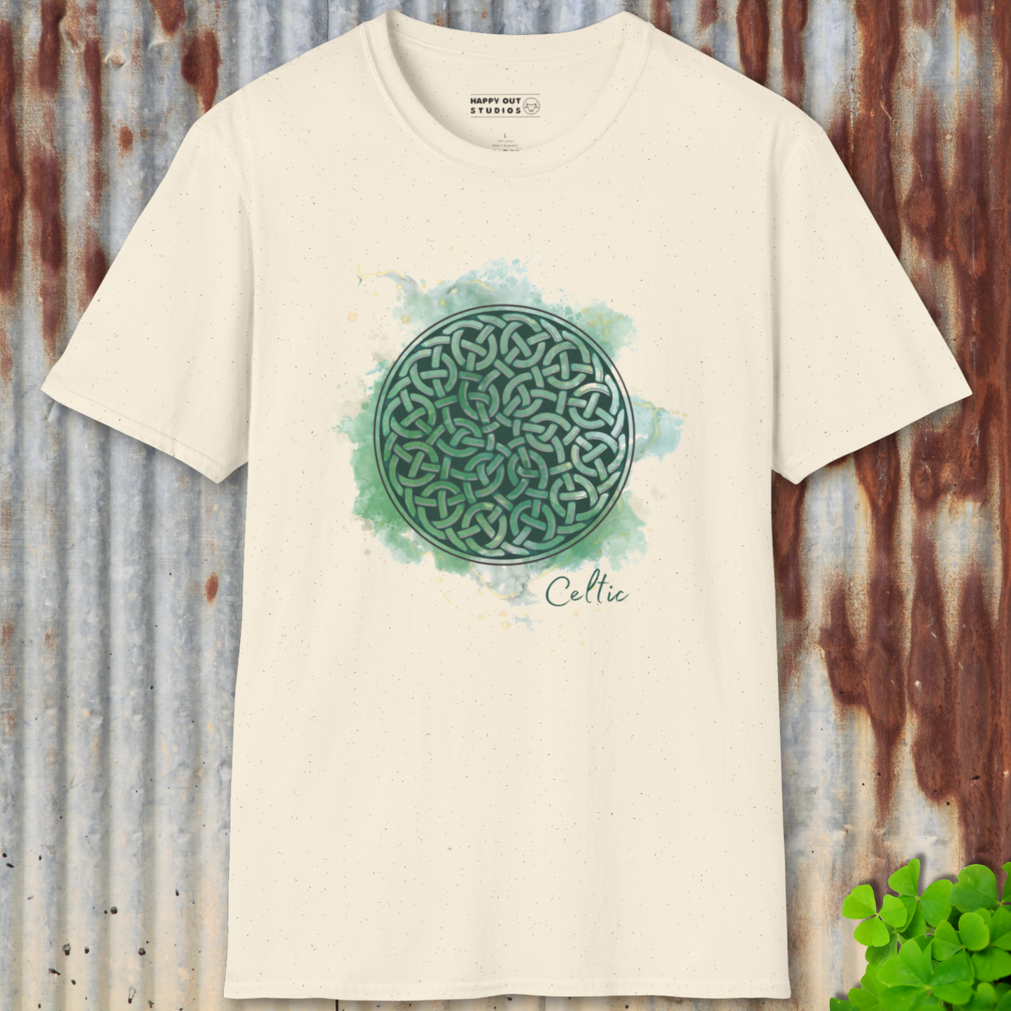 Watercolor Celtic Knot Tee