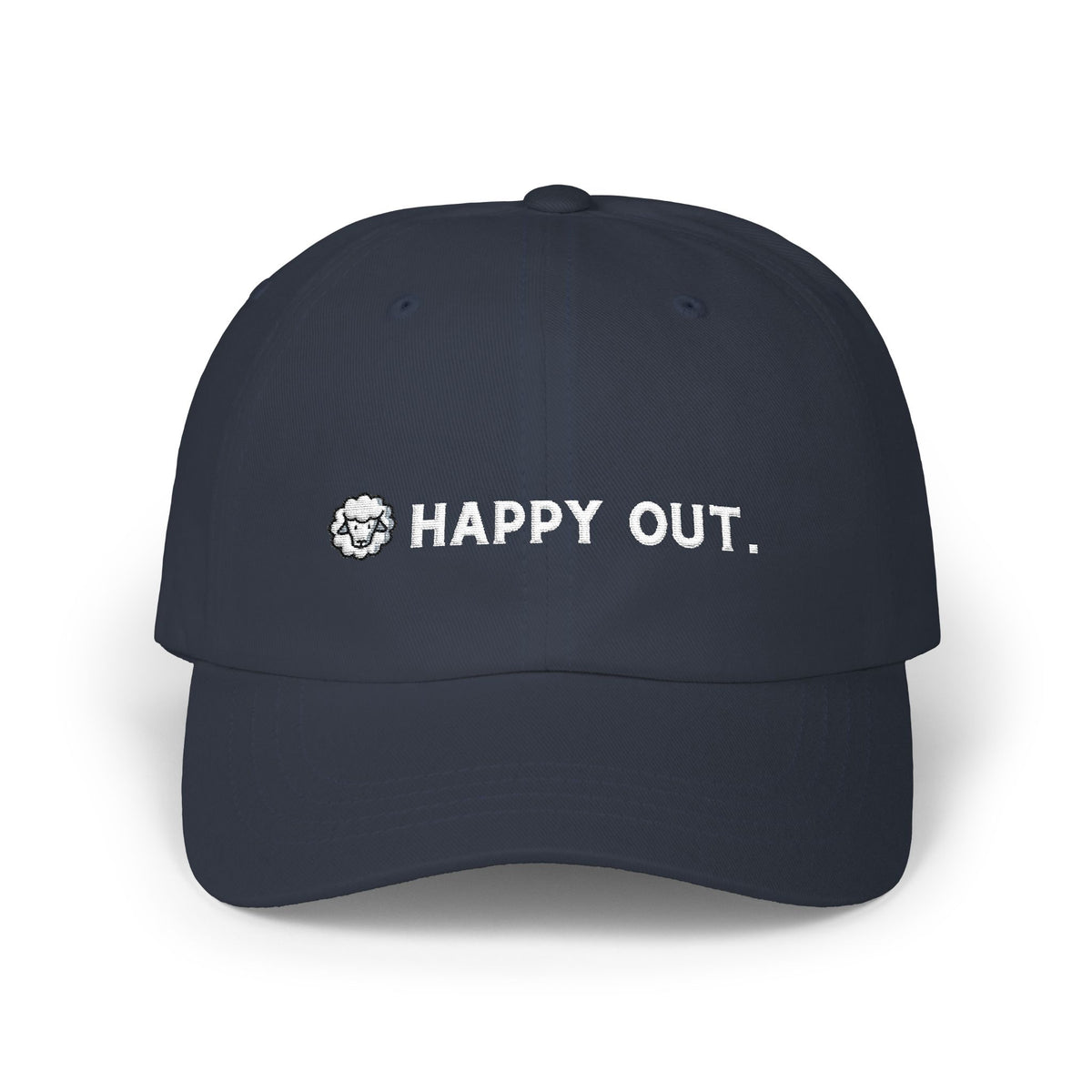 Happy Out Embroidered Dad Cap
