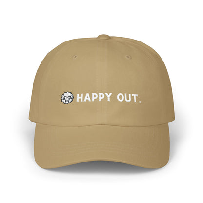 Happy Out Embroidered Dad Cap