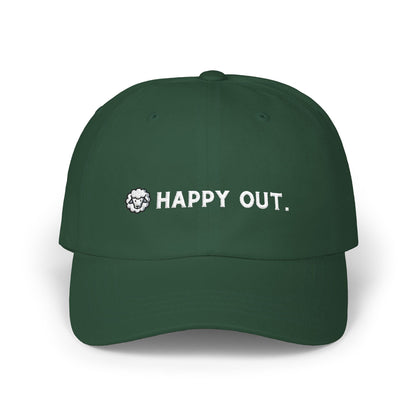 Happy Out Embroidered Dad Cap