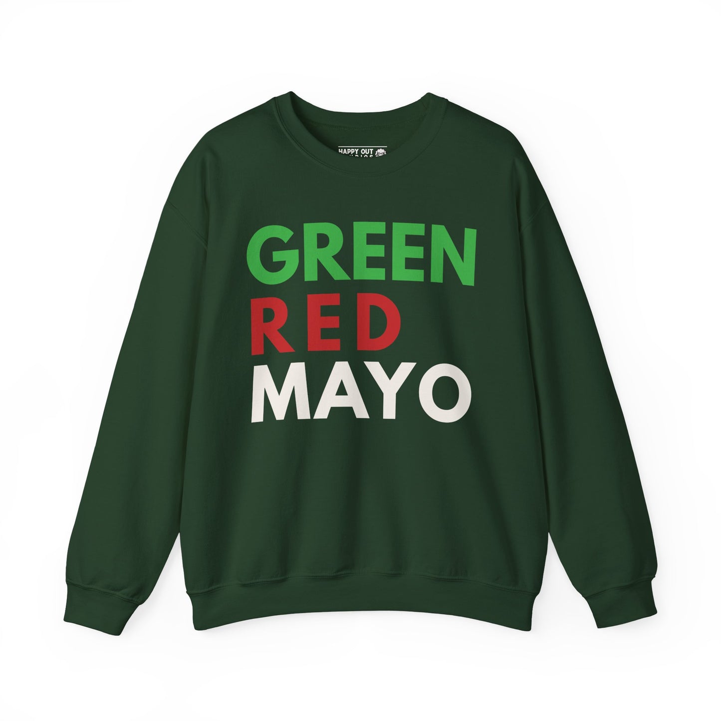 Green Red Mayo Sweatshirt