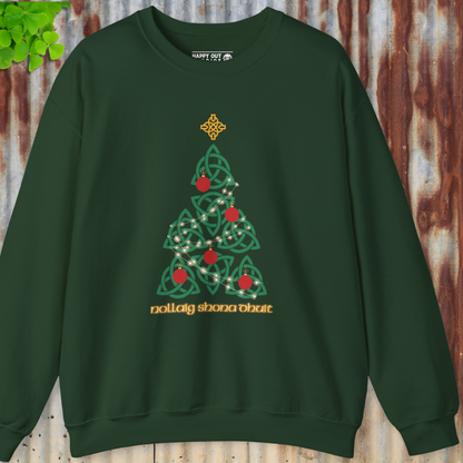 Celtic Knot Christmas Tree Sweatshirt