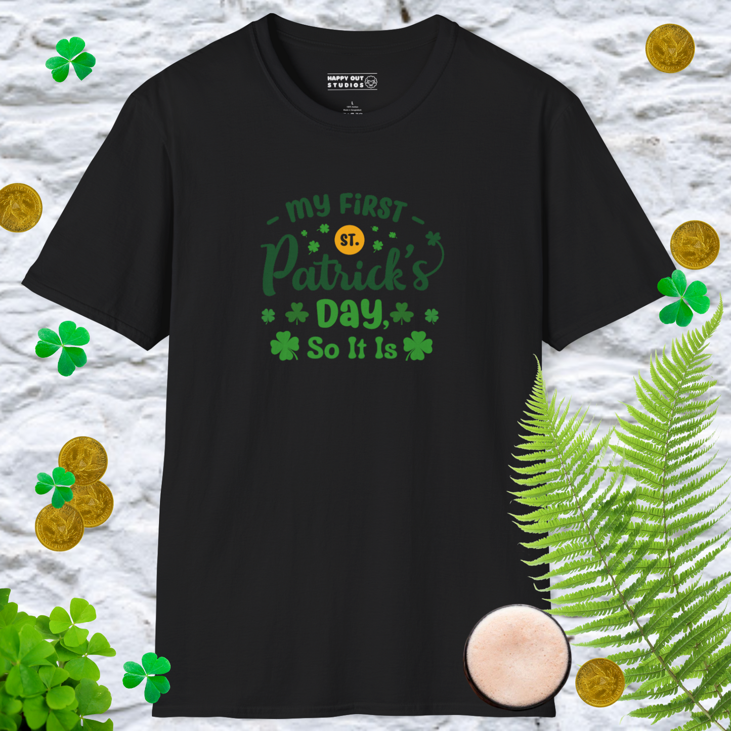 My First St Patrick's Day Adult Tee