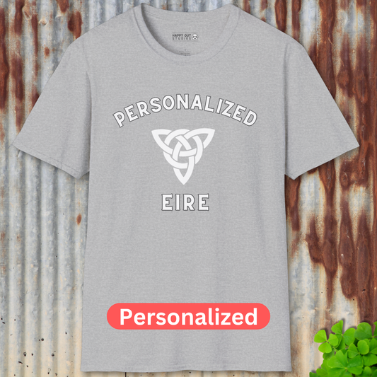 Personalized Eire Celtic Knot Tee