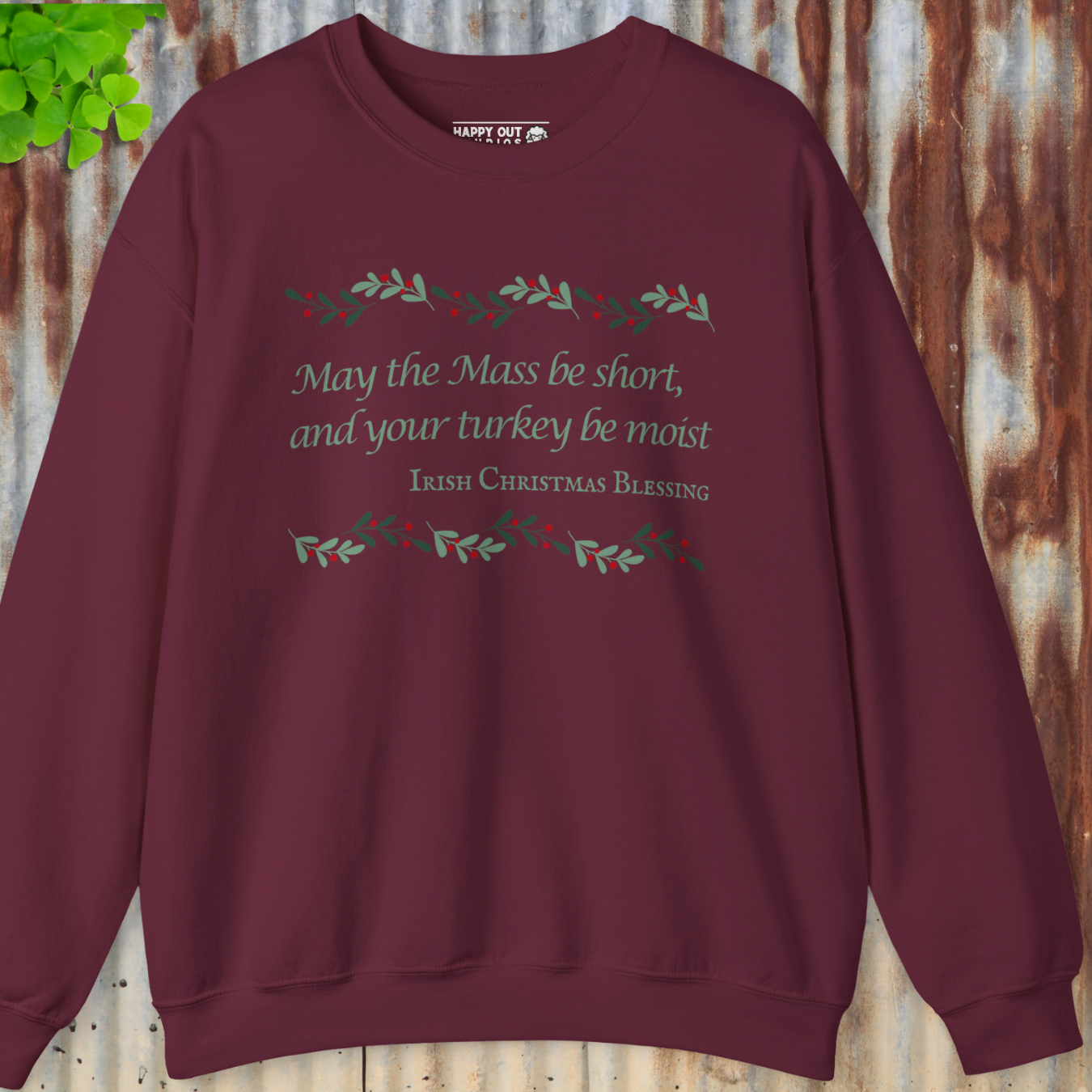 Irish Christmas Blessing Sweatshirt