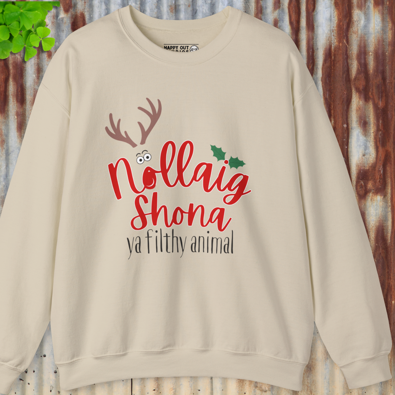 Nollaig Shona Ya FIlthy Animal Sweatshirt