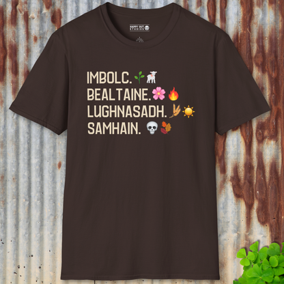 Féilire na nGael: Calendar of the Gaels Tee