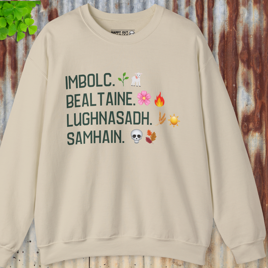 Féilire na nGael: Calendar of the Gaels Sweatshirt