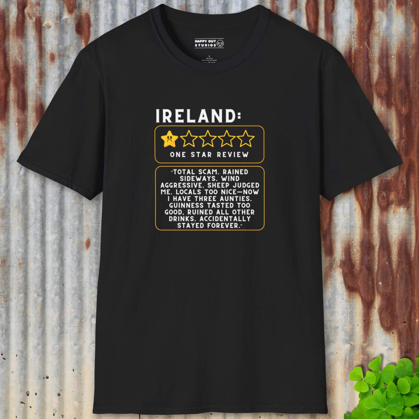 Ireland One Star Review Tee