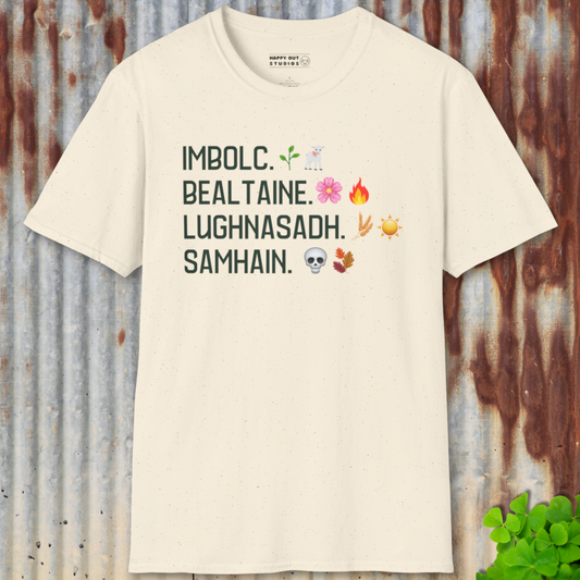 Féilire na nGael: Calendar of the Gaels Tee