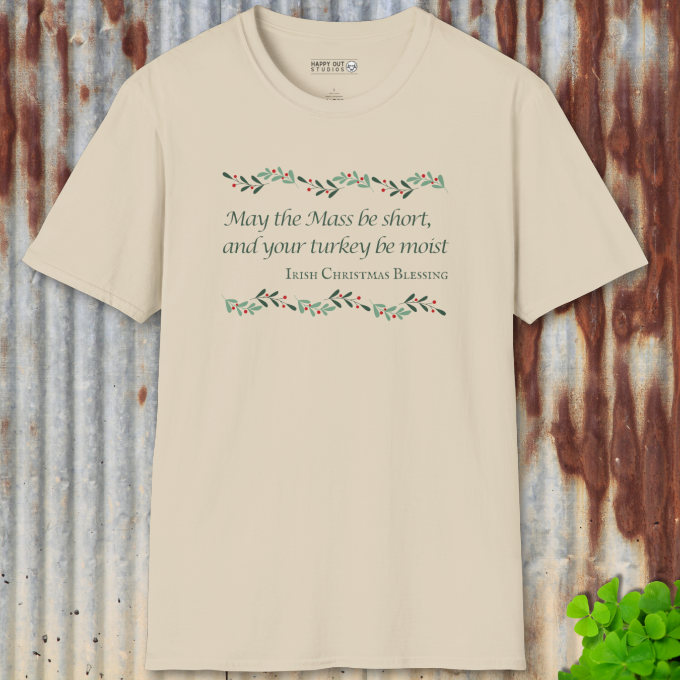Irish Christmas Blessing Tee