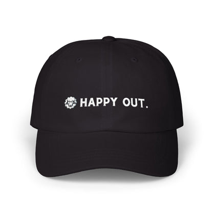 Happy Out Embroidered Dad Cap