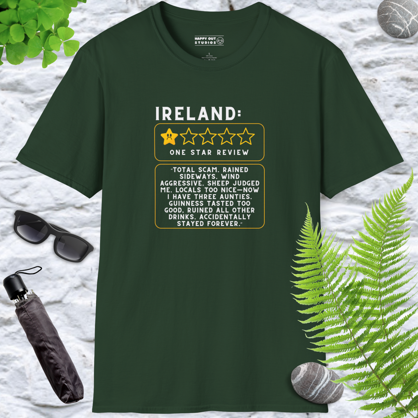 Ireland One Star Review Tee