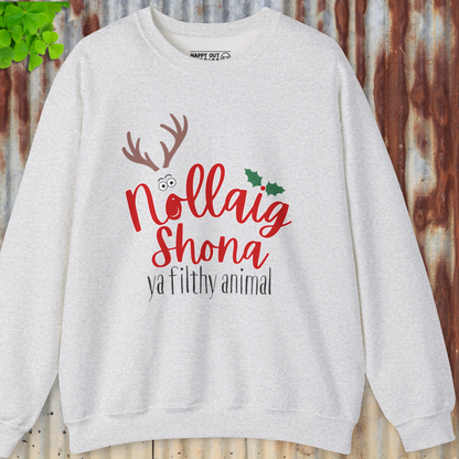 Nollaig Shona Ya FIlthy Animal Sweatshirt