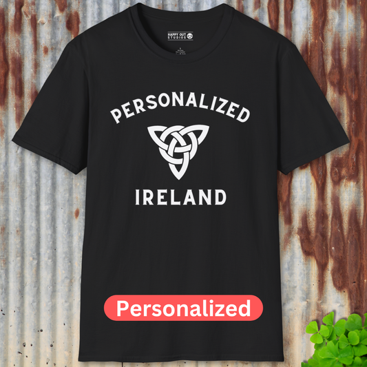 Personalized Ireland Celtic Knot Tee
