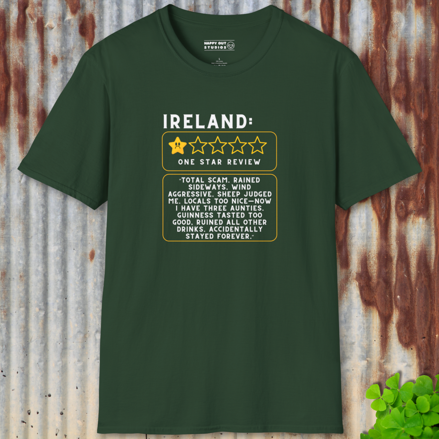 Ireland One Star Review Tee