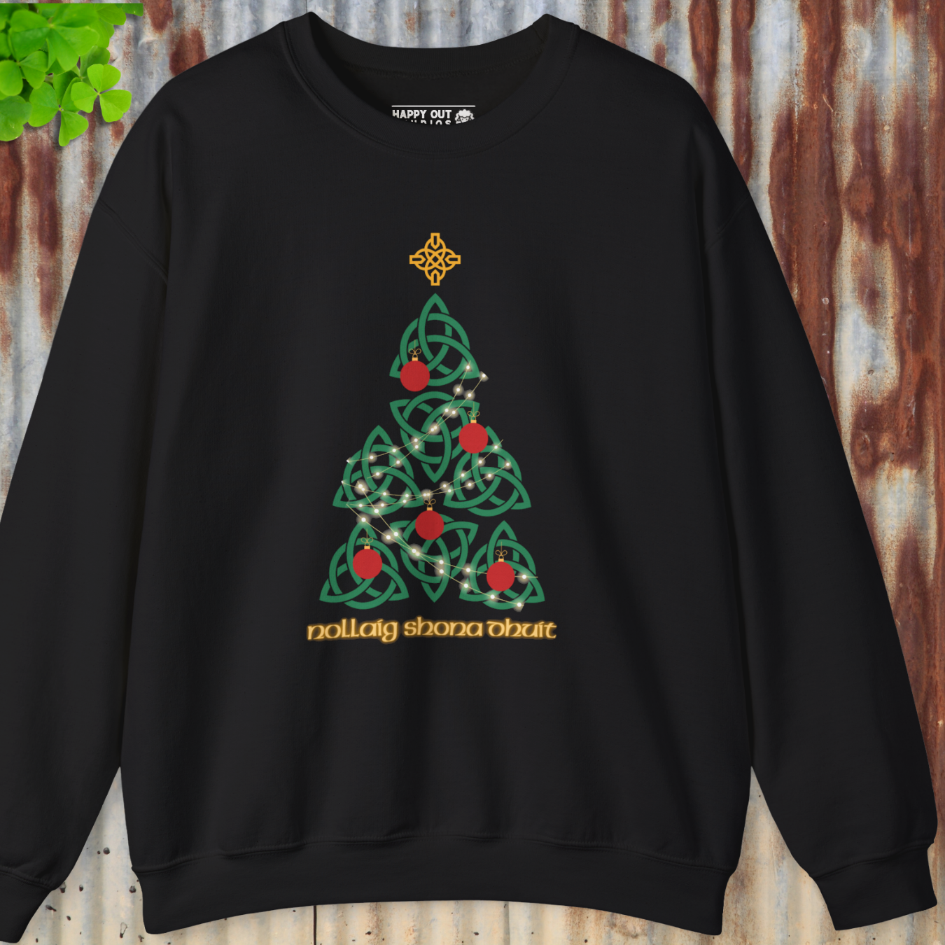 Celtic Knot Christmas Tree Sweatshirt