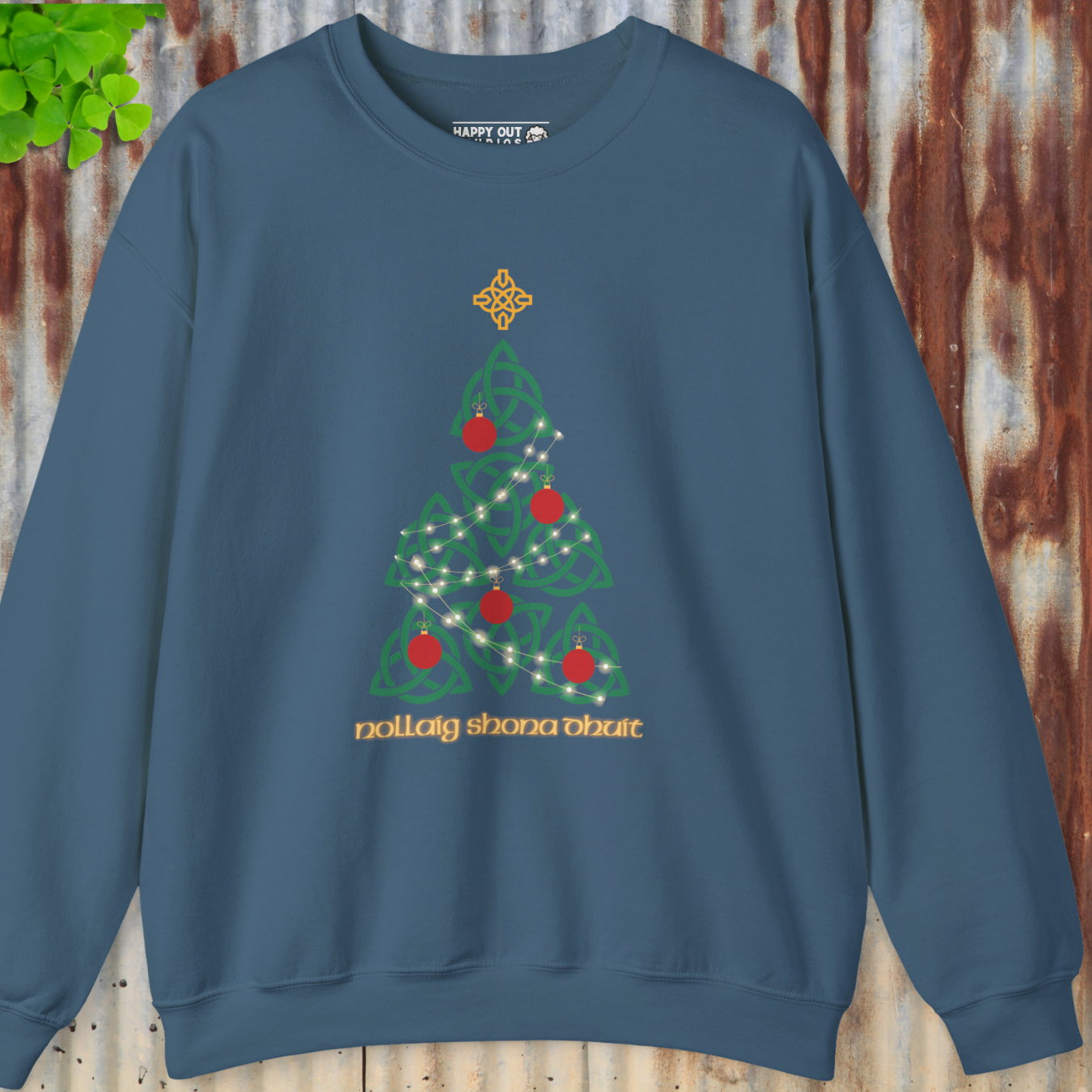 Celtic Knot Christmas Tree Sweatshirt