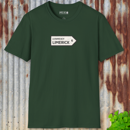 Limerick Vintage Road Sign Tee