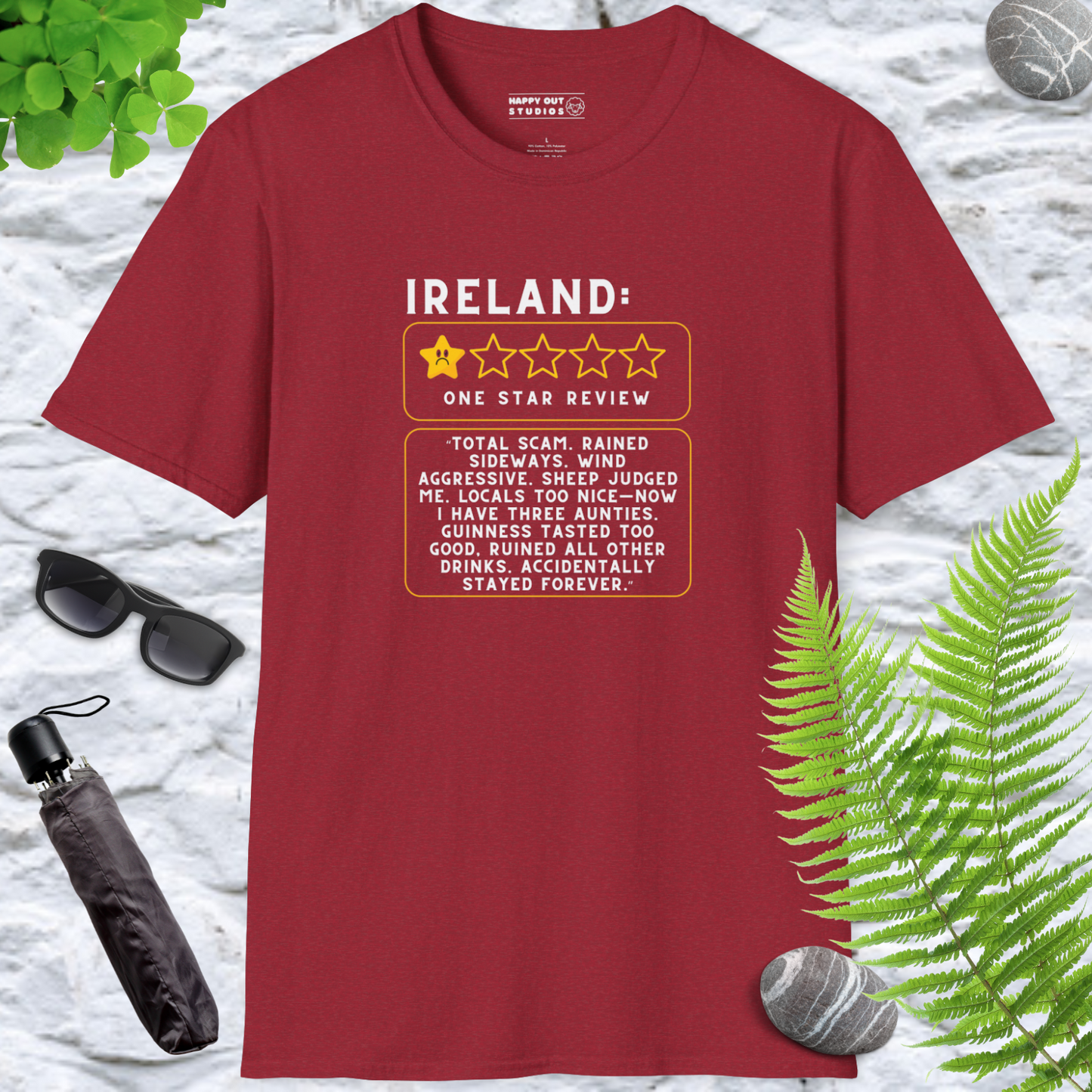 Ireland One Star Review Tee