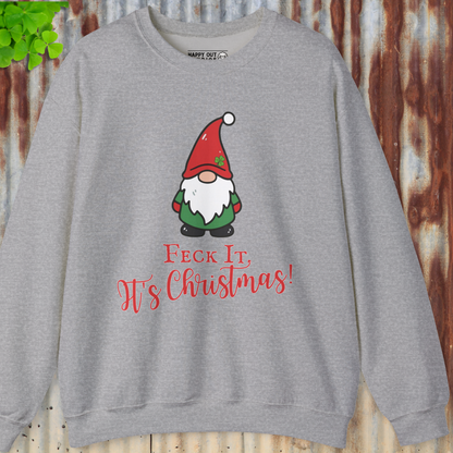 Feck It Christmas Elf Sweatshirt