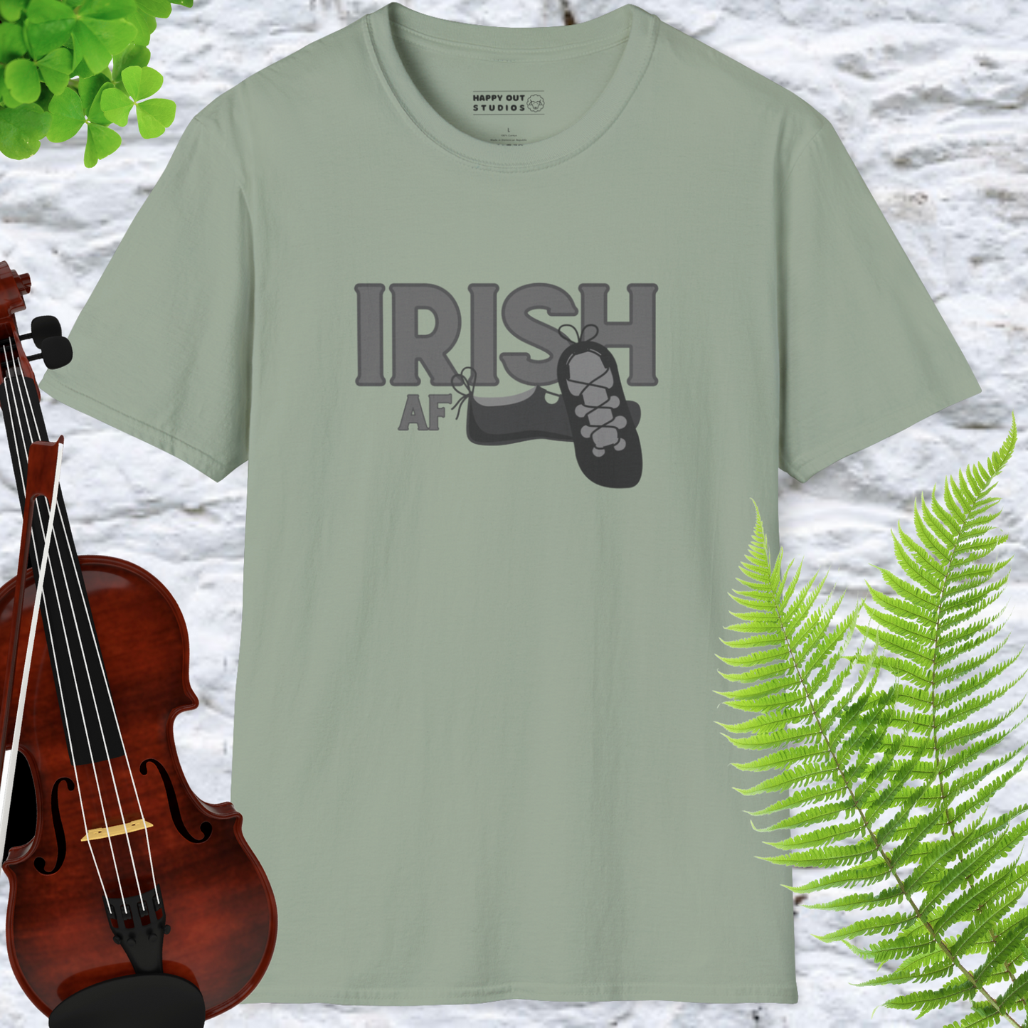 Irish AF Dancing Tee