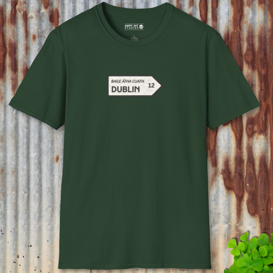 Dublin Vintage Road Sign Tee