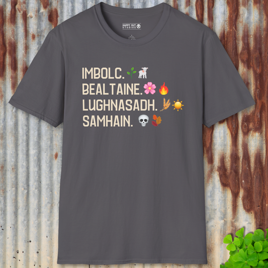 Féilire na nGael: Calendar of the Gaels Tee