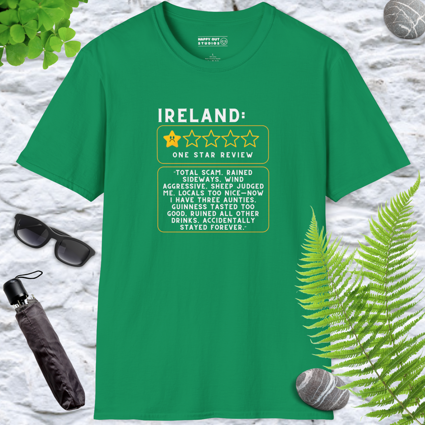 Ireland One Star Review Tee