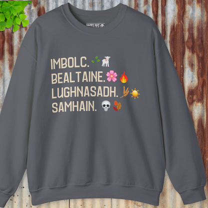 Féilire na nGael: Calendar of the Gaels Sweatshirt