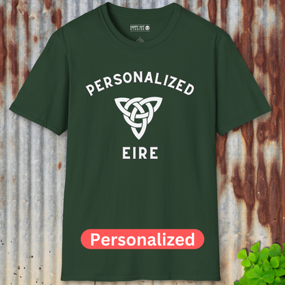 Personalized Eire Celtic Knot Tee