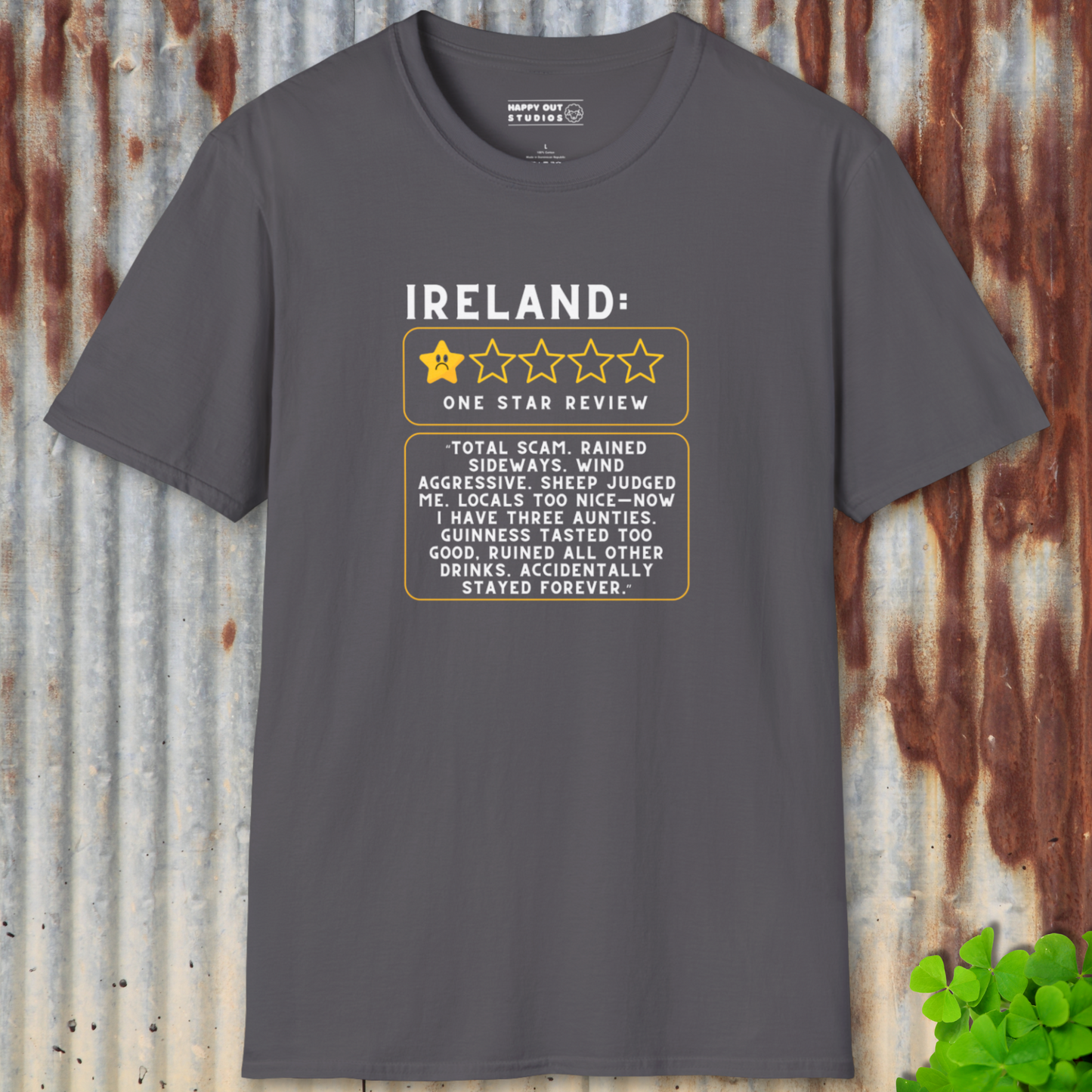 Ireland One Star Review Tee