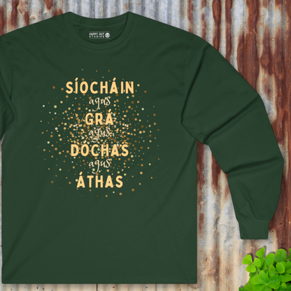 Peace and Love and Hope and Joy Long Sleeve Tee