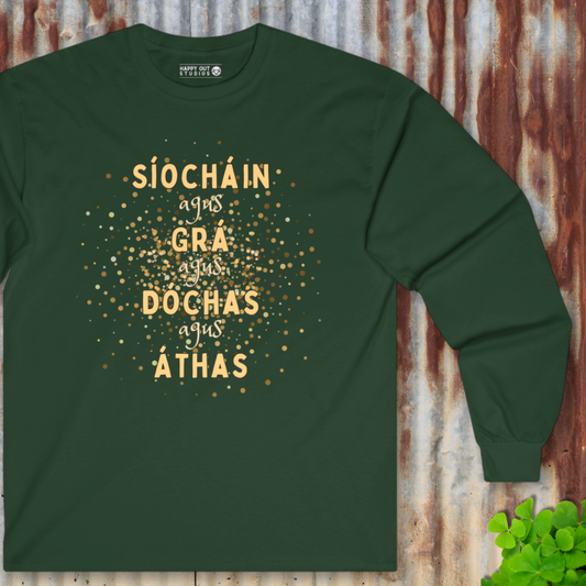 Peace and Love and Hope and Joy Long Sleeve Tee