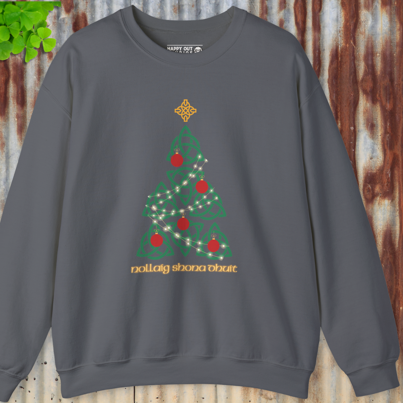 Celtic Knot Christmas Tree Sweatshirt