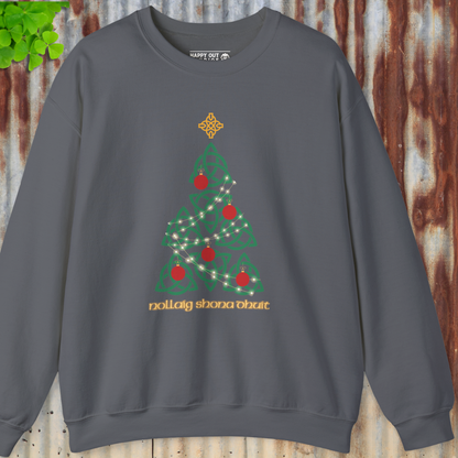 Celtic Knot Christmas Tree Sweatshirt