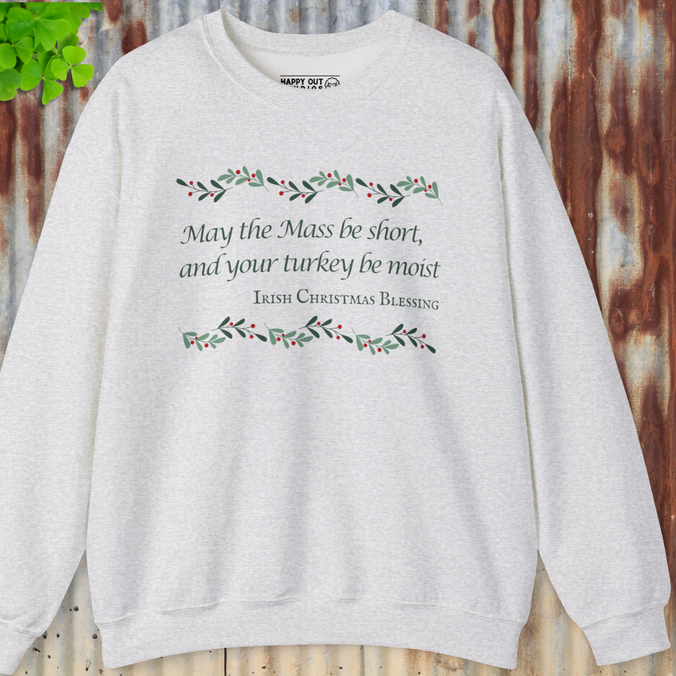 Irish Christmas Blessing Sweatshirt