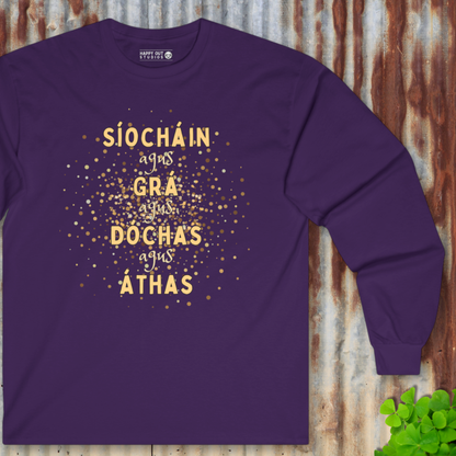 Peace and Love and Hope and Joy Long Sleeve Tee