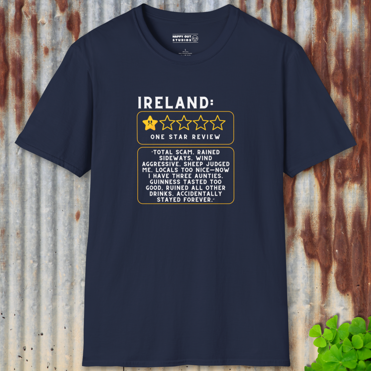 Ireland One Star Review Tee