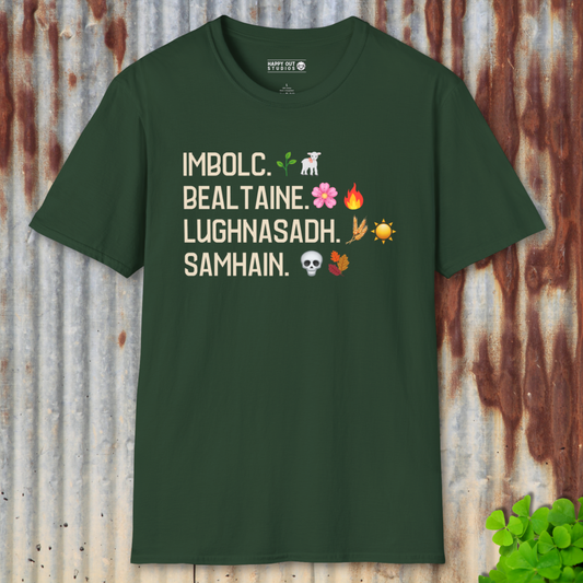 Féilire na nGael: Calendar of the Gaels Tee