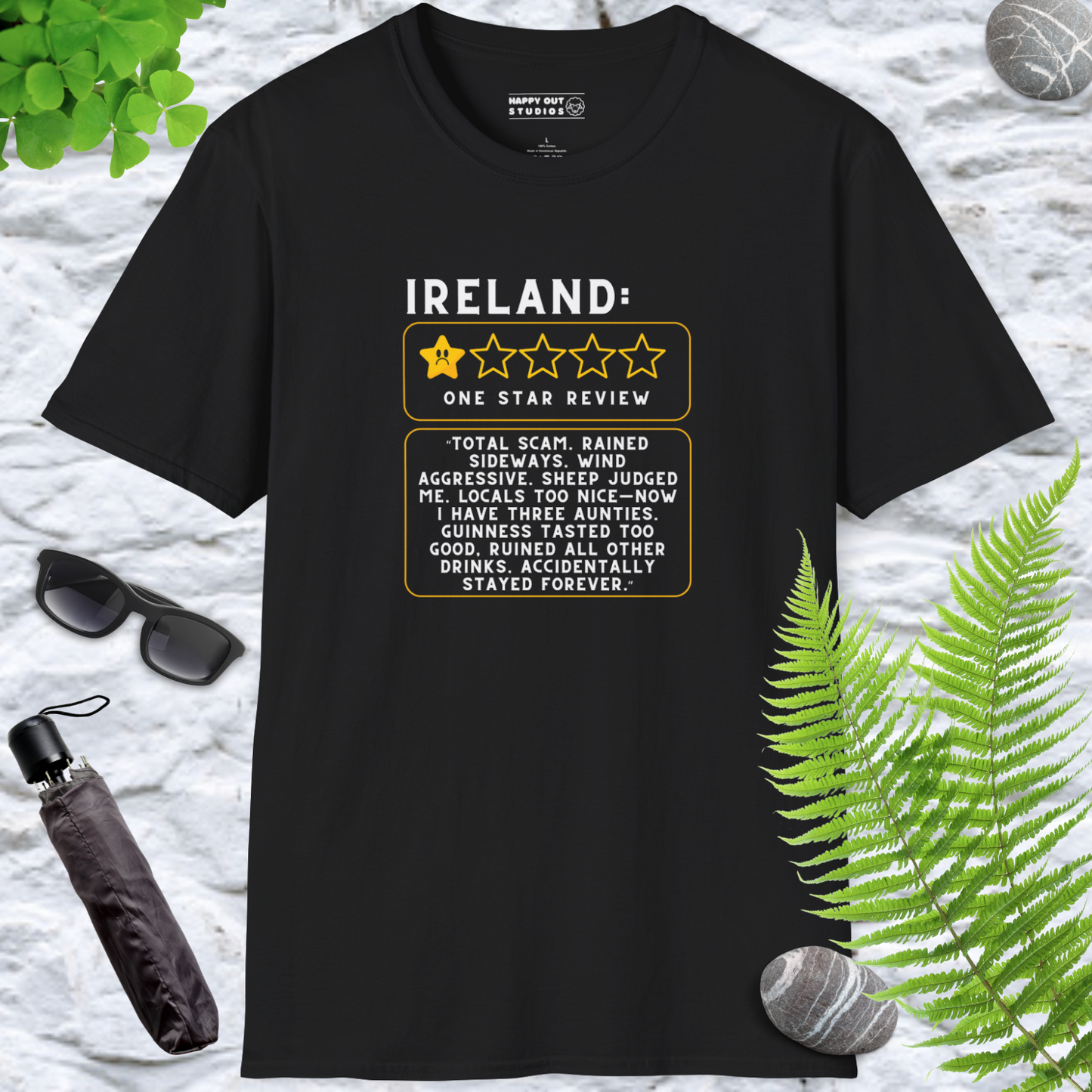 Ireland One Star Review Tee