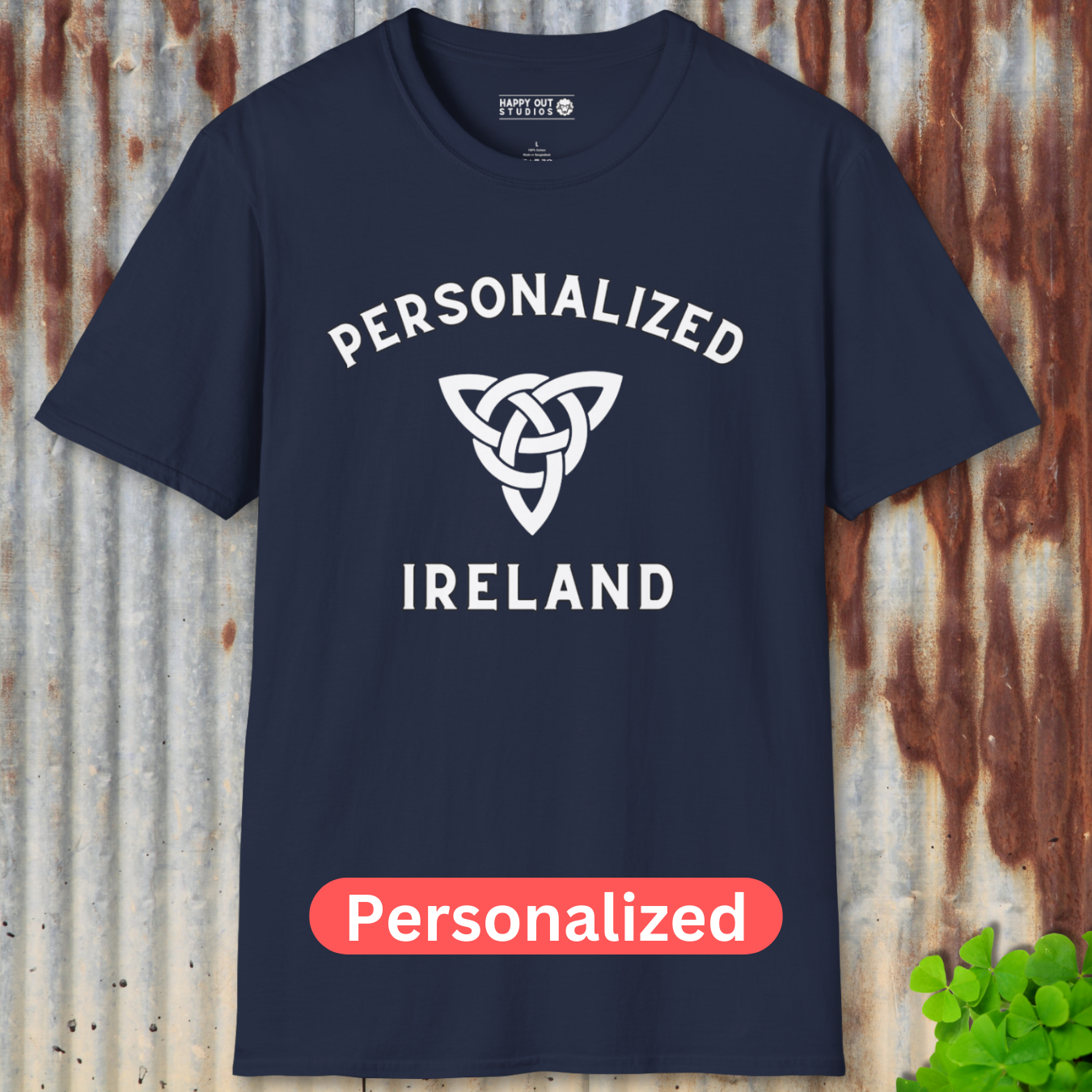 Personalized Ireland Celtic Knot Tee