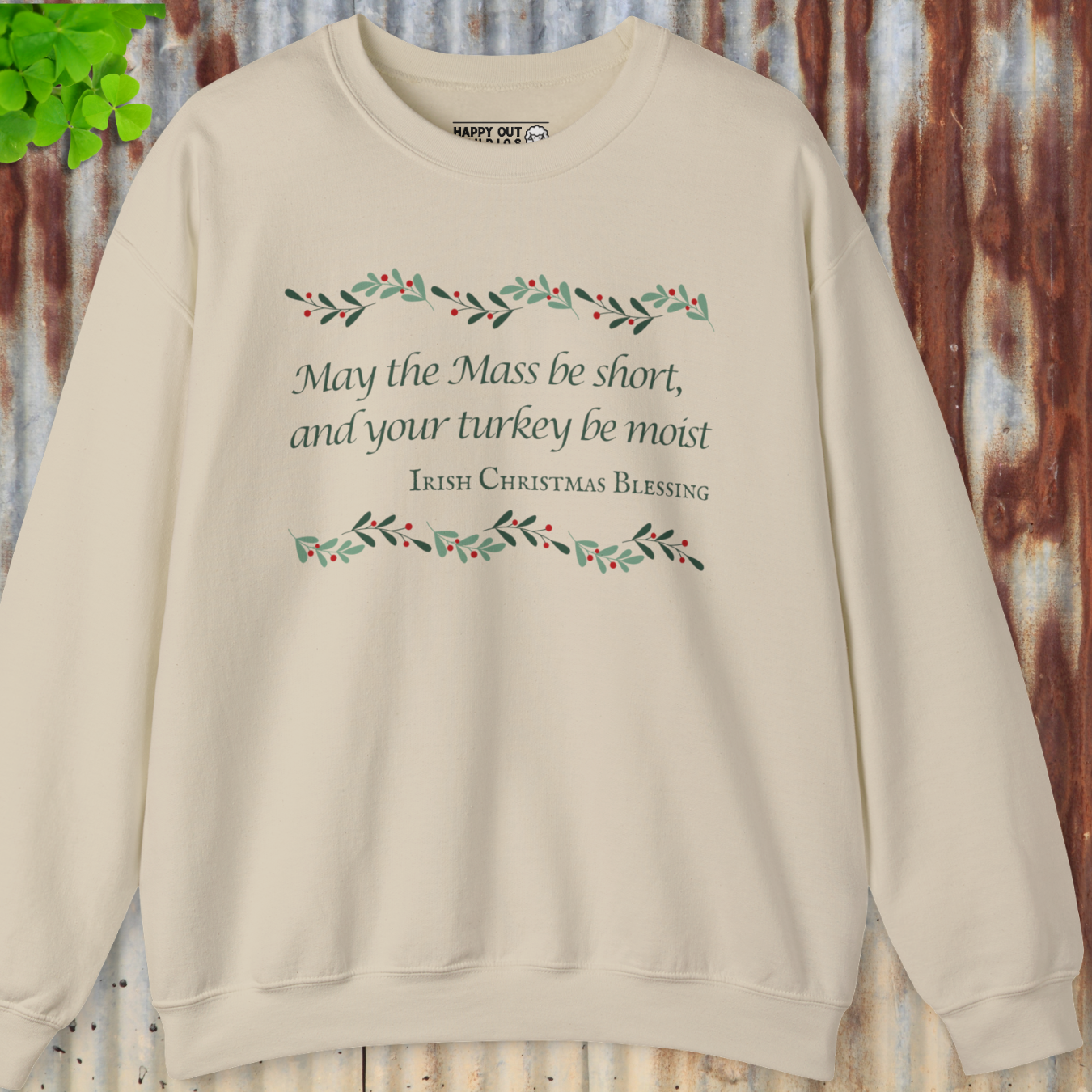 Irish Christmas Blessing Sweatshirt