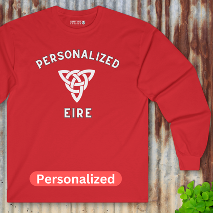 Personalized Eire Long Sleeve Tee